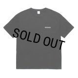 WACKO MARIA/WASHED HEAVY WEIGHT T-SHIRT（BLACK）［刺繍T-25秋冬］