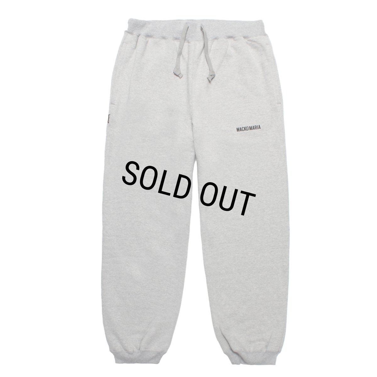 画像1: WACKO MARIA/HEAVY WEIGHT SWEAT PANTS（GRAY）［スウェットパンツ-25秋冬］ (1)