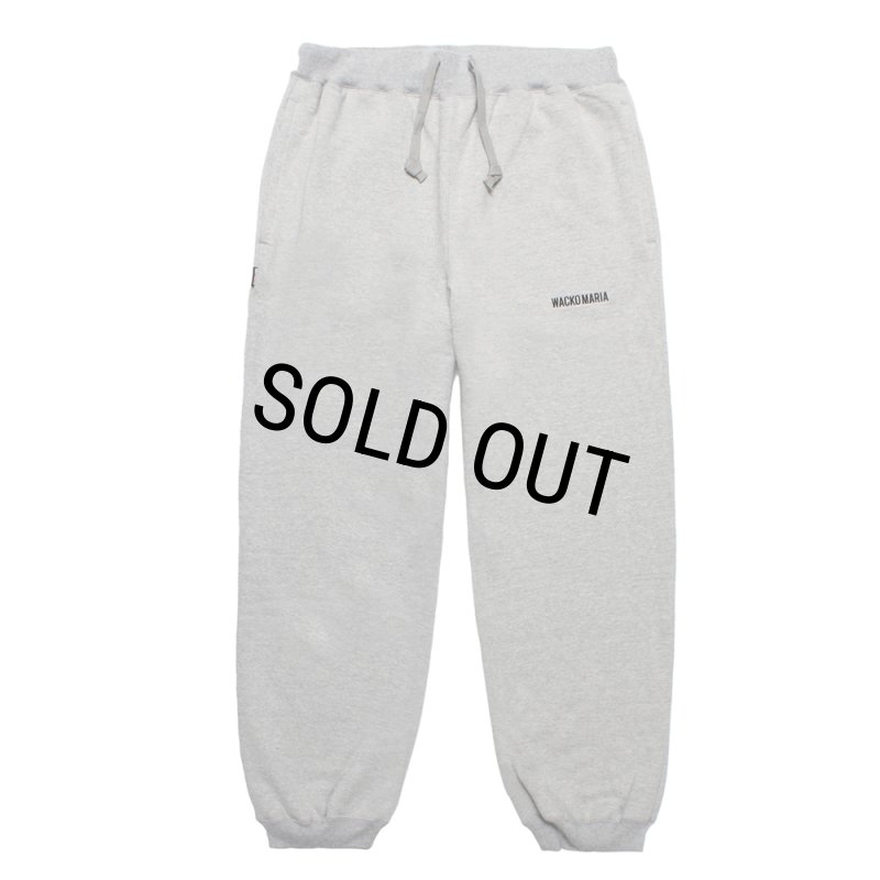 WACKO MARIA/HEAVY WEIGHT SWEAT PANTS（GRAY）［スウェットパンツ-25