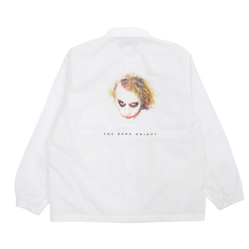 画像2: WACKO MARIA/THE DARK KNIGHT TRILOGY / COACH JACKET（WHITE）［コーチJKT-25秋冬］