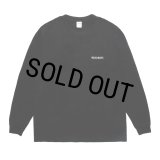 WACKO MARIA/WASHED HEAVY WEIGHT LONG SLEEVE T-SHIRT（BLACK）［刺繍長袖T-25秋冬］