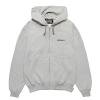 WACKO MARIA/HEAVY WEIGHT FULL ZIP HOODED SWEAT SHIRT（GRAY）［ジップアップパーカー-25秋冬］