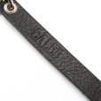 画像4: CALEE/ROUND & PYRAMID STUDS LEATHER SHORT KEY RING（BLACK）［スタッズレザーショートキーリング-25秋冬］ (4)