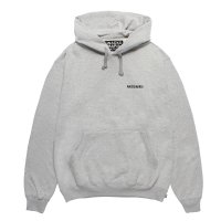 WACKO MARIA/HEAVY WEIGHT HOODED SWEAT SHIRT（GRAY）［プルオーバーパーカー-25秋冬］