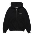 WACKO MARIA/HEAVY WEIGHT FULL ZIP HOODED SWEAT SHIRT（BLACK）［ジップアップパーカー-25秋冬］