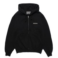 WACKO MARIA/HEAVY WEIGHT FULL ZIP HOODED SWEAT SHIRT（BLACK）［ジップアップパーカー-25秋冬］