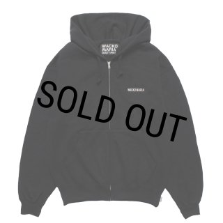 黒L【WACKOMARIA】FULL ZIP SWEAT／新品タグ付／送料込 WACKO MARIA ワコマリア】DEATH ROW RECORDS / WASHED MIDDLE