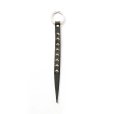 画像1: CALEE/STUDS LEATHER KEY HOLDER（BLACK）［スタッズレザーキーホルダー-25秋冬］ (1)