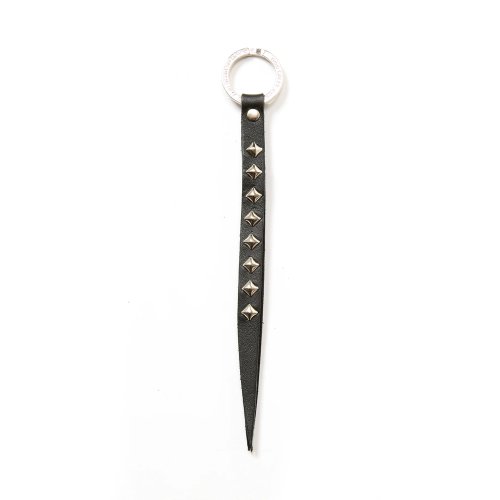 他の写真1: CALEE/STUDS LEATHER KEY HOLDER（BLACK）［スタッズレザーキーホルダー-25秋冬］