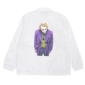 WACKO MARIA/THE DARK KNIGHT TRILOGY / COACH JACKET（WHITE）［コーチJKT-25秋冬］