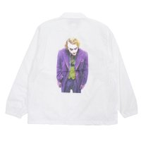 WACKO MARIA/THE DARK KNIGHT TRILOGY / COACH JACKET（WHITE）［コーチJKT-25秋冬］