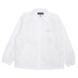 画像2: WACKO MARIA/THE DARK KNIGHT TRILOGY / COACH JACKET（WHITE）［コーチJKT-25秋冬］ (2)