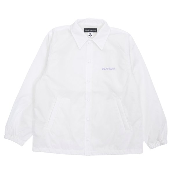 画像2: WACKO MARIA/THE DARK KNIGHT TRILOGY / COACH JACKET（WHITE）［コーチJKT-25秋冬］