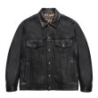 WACKO MARIA/LEATHER TRUCKER JACKET（BLACK）［レザートラッカーJKT