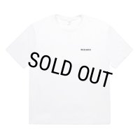 WACKO MARIA/WASHED HEAVY WEIGHT T-SHIRT（WHITE）［刺繍T-25秋冬］