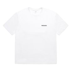 画像1: WACKO MARIA/WASHED HEAVY WEIGHT T-SHIRT（WHITE）［刺繍T-25秋冬］ (1)