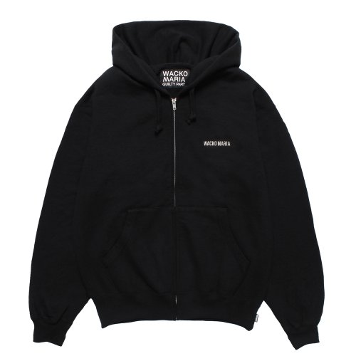 他の写真1: WACKO MARIA/HEAVY WEIGHT FULL ZIP HOODED SWEAT SHIRT（BLACK）［ジップアップパーカー-25秋冬］