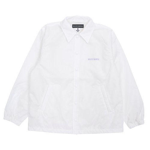 他の写真1: WACKO MARIA/THE DARK KNIGHT TRILOGY / COACH JACKET（WHITE）［コーチJKT-25秋冬］