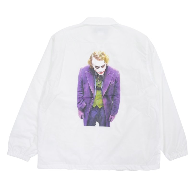 画像2: WACKO MARIA/THE DARK KNIGHT TRILOGY / COACH JACKET（WHITE）［コーチJKT-25秋冬］