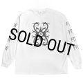 exodus/BORNEO L/S TEE SHIRT（WHITE）［ボルネオ長袖T-25春夏］