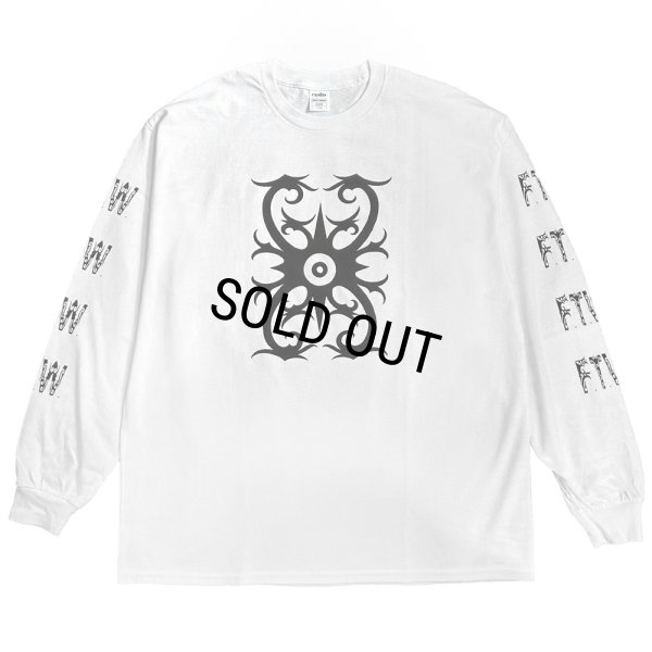 画像1: exodus/BORNEO L/S TEE SHIRT（WHITE）［ボルネオ長袖T-25春夏］
