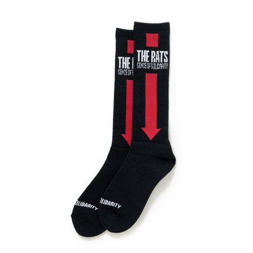 他の写真1: RATS/HIGH SOCKS TAIL（BLACK）［ハイソックス-25秋冬］