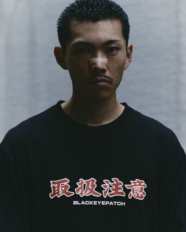 画像3: BlackEyePatch/HANDLE WITH CARE L/S TEE（BLACK）
