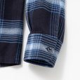 画像6: RATS/COTTON RAYON CHECK SHIRT（NAVY CHECK）［コットンレーヨンチェックシャツ-25秋冬］