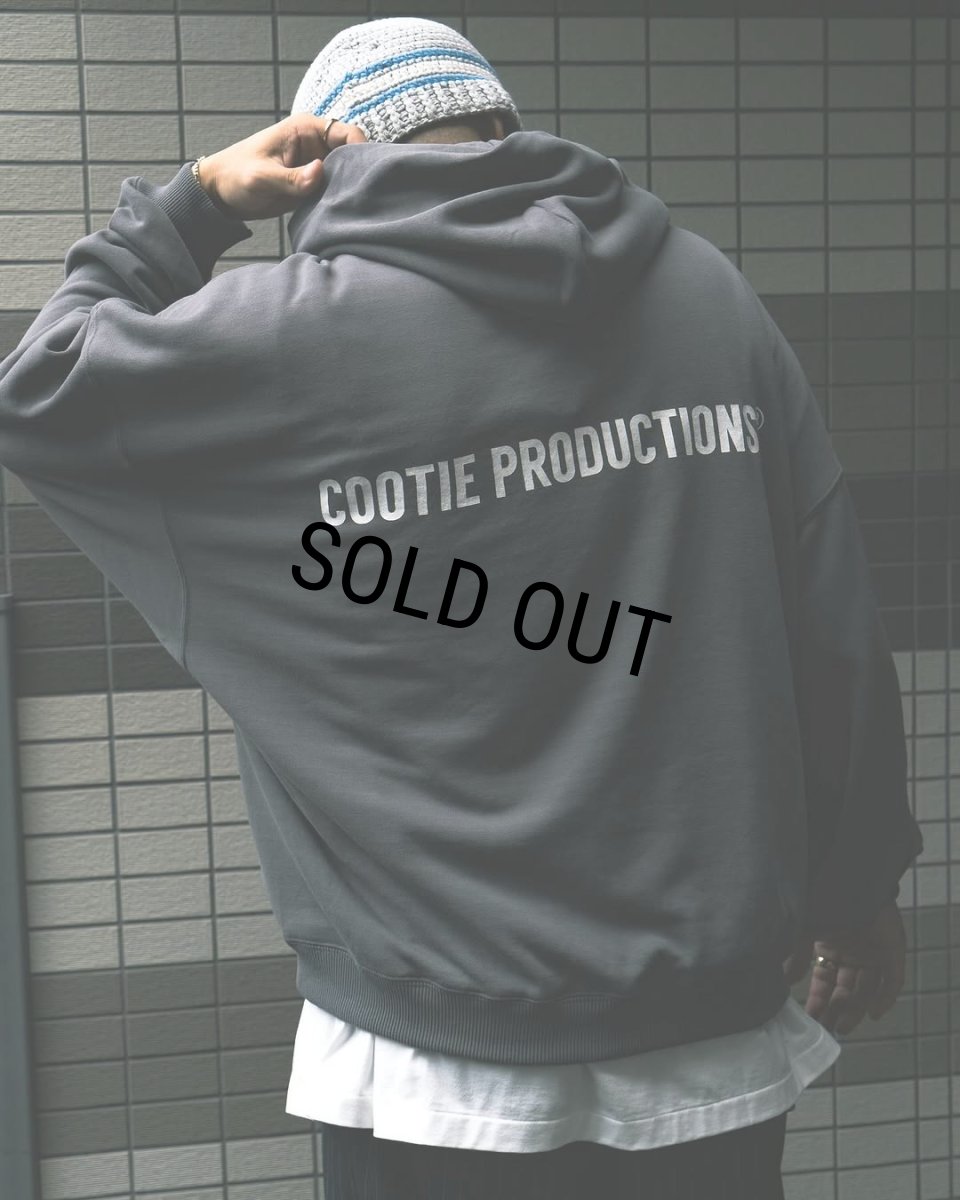 画像5: COOTIE PRODUCTIONS/Dry Tech Oversized Sweat Hoodie（Black）［ドライテックスウェットフーディー-25秋冬］ (5)