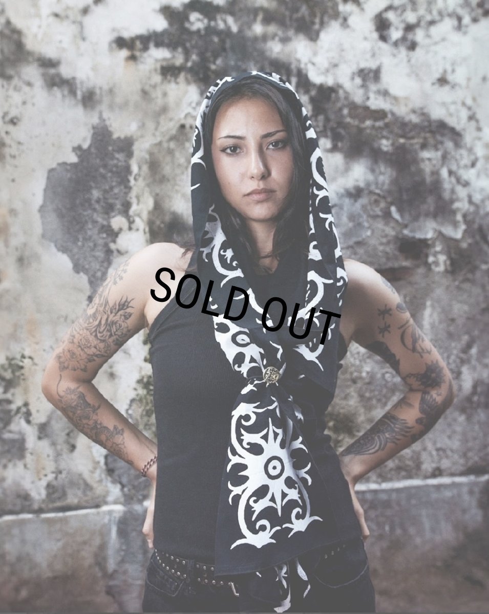 画像2: exodus/BORNEO BATIK SARONG（BLACK）［ボルネオバティックサロン-25春夏］ (2)