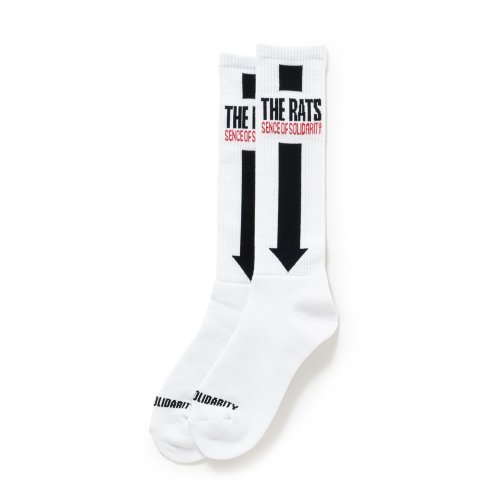 他の写真1: RATS/HIGH SOCKS TAIL（WHITE）［ハイソックス-25秋冬］