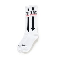 RATS/HIGH SOCKS TAIL（WHITE）［ハイソックス-25秋冬］