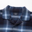 画像3: RATS/COTTON RAYON CHECK SHIRT（NAVY CHECK）［コットンレーヨンチェックシャツ-25秋冬］