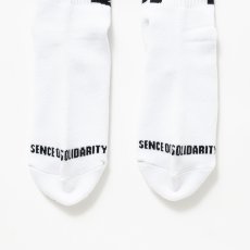 画像3: RATS/HIGH SOCKS LOGO（WHITE）［ハイソックス-25秋冬］ (3)
