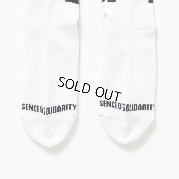 画像3: RATS/HIGH SOCKS LOGO（WHITE）［ハイソックス-25秋冬］