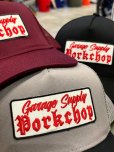 画像6: PORKCHOP/O.E. WAPPEN MESH CAP（BLACK/GRAY）［ワッペンメッシュキャップ-25秋冬］