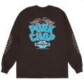 PORKCHOP/WP BIG LOGO L/S TEE（DARK BROWN）［ウイングポークビッグロゴ長袖T-25秋冬］