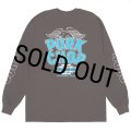 PORKCHOP/WP BIG LOGO L/S TEE（DARK BROWN）［ウイングポークビッグロゴ長袖T-25秋冬］