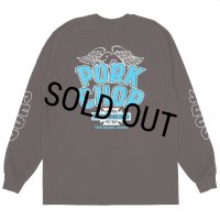 PORKCHOP/WP BIG LOGO L/S TEE（DARK BROWN）［ウイングポークビッグロゴ長袖T-25秋冬］