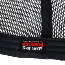 画像4: PORKCHOP/O.E. WAPPEN MESH CAP（BLACK）［ワッペンメッシュキャップ-25秋冬］ (4)