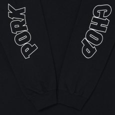 画像3: PORKCHOP/WP BIG LOGO L/S TEE（BLACK）［ウイングポークビッグロゴ長袖T-25秋冬］ (3)