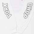 画像3: PORKCHOP/WP BIG LOGO L/S TEE（WHITE）［ウイングポークビッグロゴ長袖T-25秋冬］