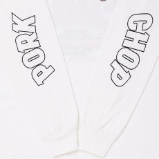 画像3: PORKCHOP/WP BIG LOGO L/S TEE（WHITE）［ウイングポークビッグロゴ長袖T-25秋冬］ (3)