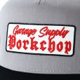 画像3: PORKCHOP/O.E. WAPPEN MESH CAP（BLACK/GRAY）［ワッペンメッシュキャップ-25秋冬］