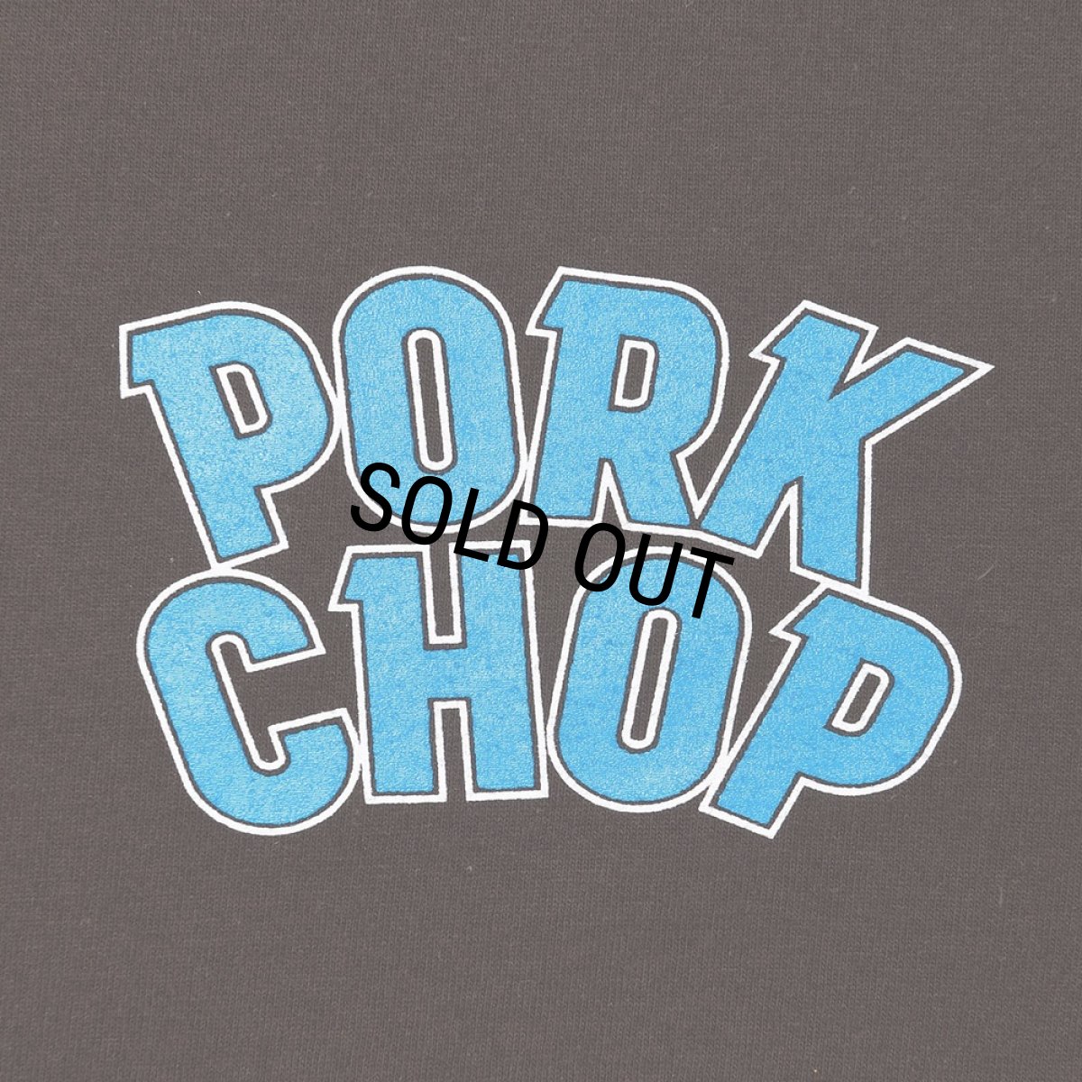 画像4: PORKCHOP/WP BIG LOGO L/S TEE（DARK BROWN）［ウイングポークビッグロゴ長袖T-25秋冬］ (4)