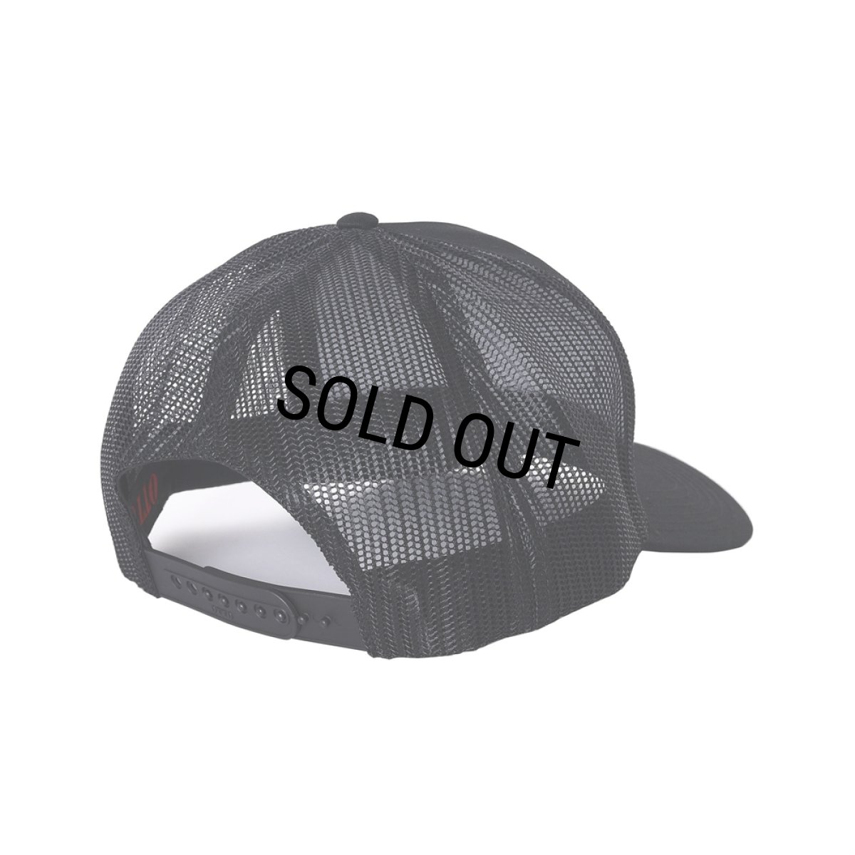 画像2: PORKCHOP/O.E. WAPPEN MESH CAP（BLACK）［ワッペンメッシュキャップ-25秋冬］ (2)