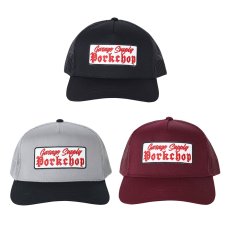 画像5: PORKCHOP/O.E. WAPPEN MESH CAP（BLACK）［ワッペンメッシュキャップ-25秋冬］ (5)