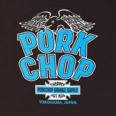画像5: PORKCHOP/WP BIG LOGO L/S TEE（DARK BROWN）［ウイングポークビッグロゴ長袖T-25秋冬］ (5)