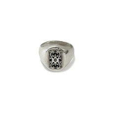 画像1: exodus/BORNEO SIGNET RING（SILVER925）［ボルネオシグネットリング-25春夏］ (1)