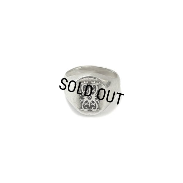 画像1: exodus/BORNEO SIGNET RING（SILVER925）［ボルネオシグネットリング-25春夏］